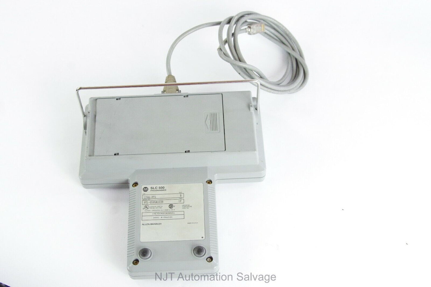 Allen-Bradley 1746-PT1 SLC 500 Ser B Programming Terminal + 1747-R21 Programmer