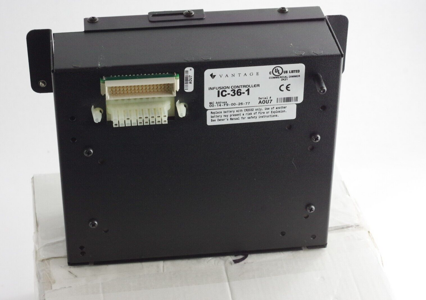 Vantage InFusion Controller Model IC-36-1 Processor / IC-36-I IC36