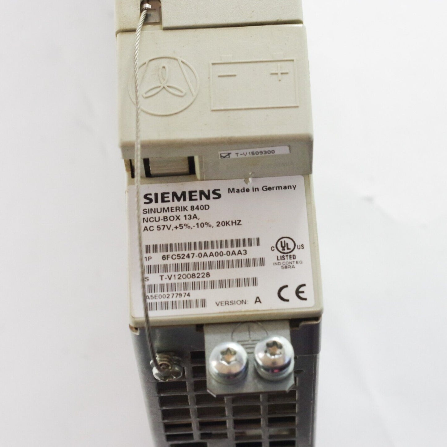 Siemens 6SN1118-0DJ21-0AA1 + 6FC5247-0AA00-0AA3 SINUMERIK 840D/DE Control Module
