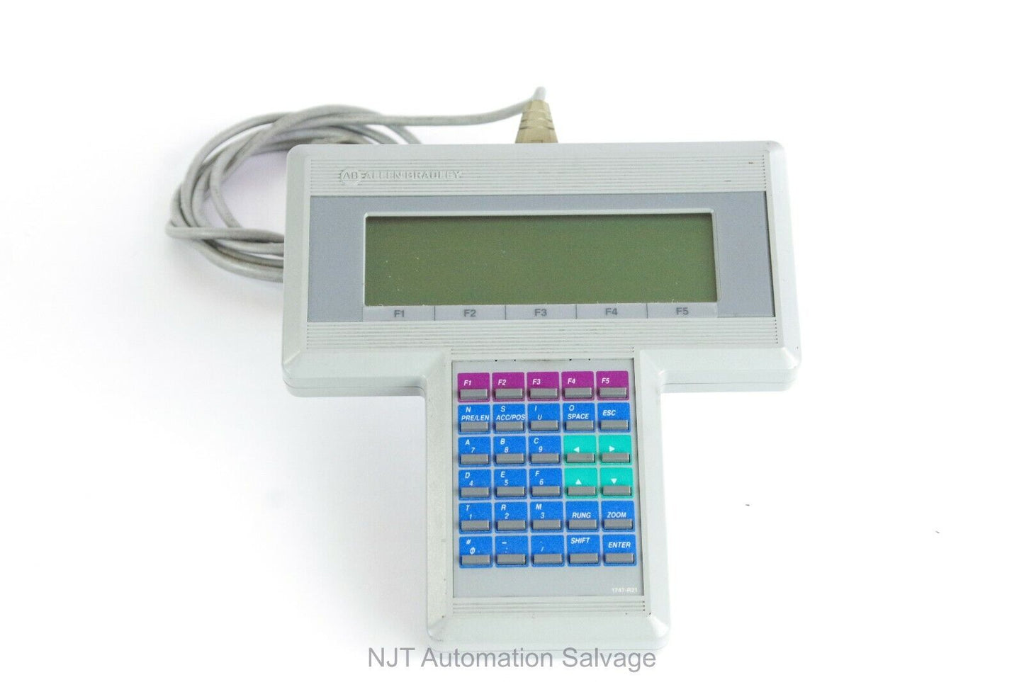 Allen-Bradley 1746-PT1 SLC 500 Ser B Programming Terminal + 1747-R21 Programmer