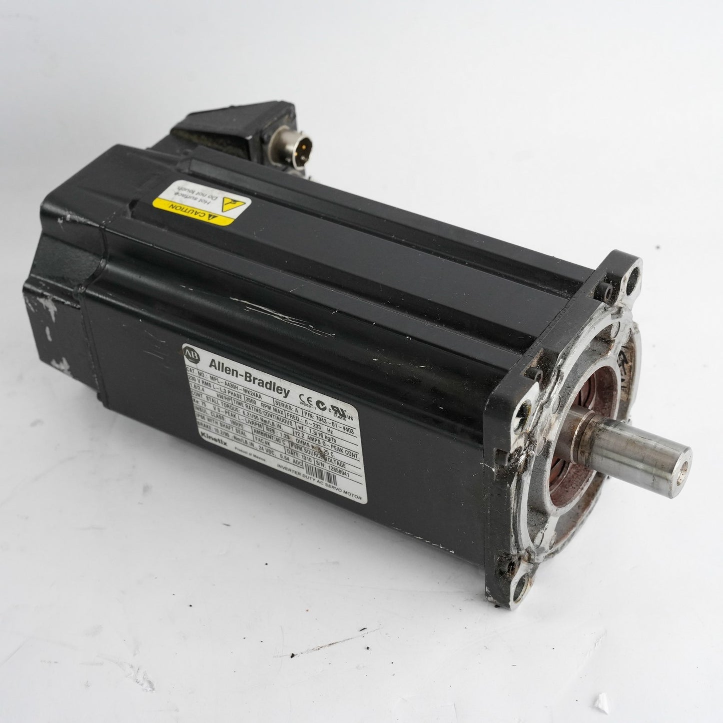 Allen Bradley MPL-A430H-MK24AA /A 3-Phase Servo Motor MPLA430HMK24AA
