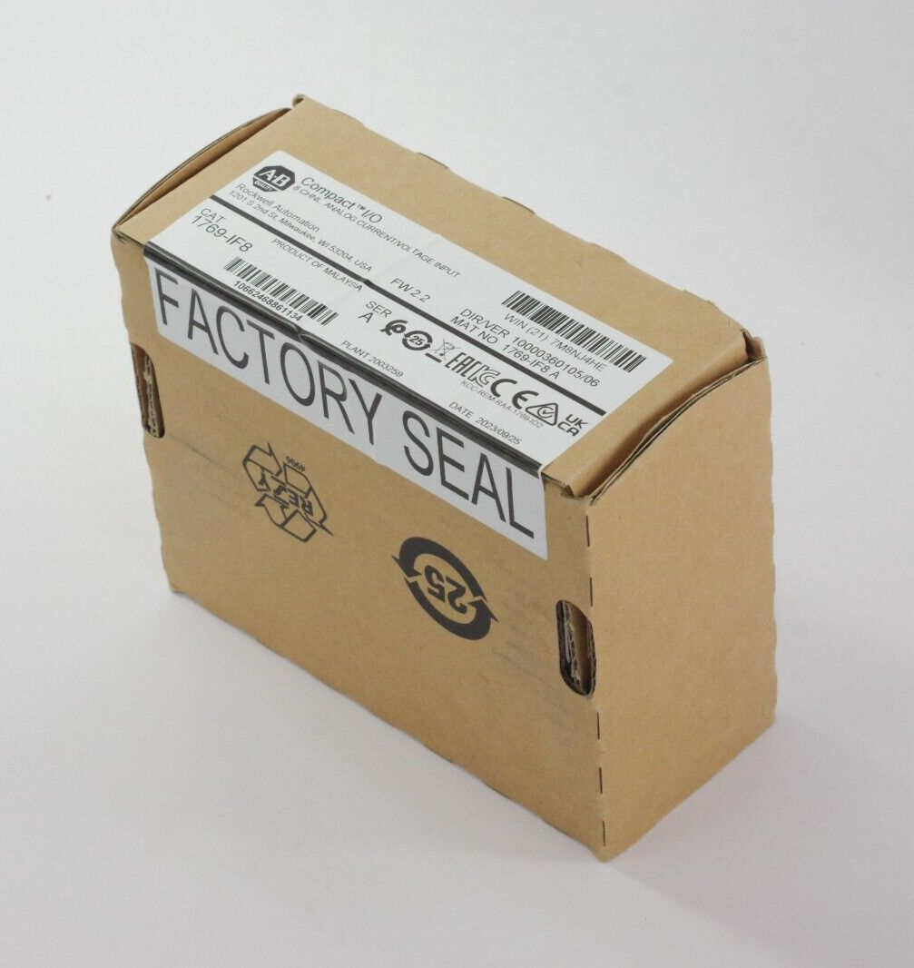 Allen Bradley 1769-IF8 /A CompactLogix 8 Pt Analog Input Module - Sealed Surplus