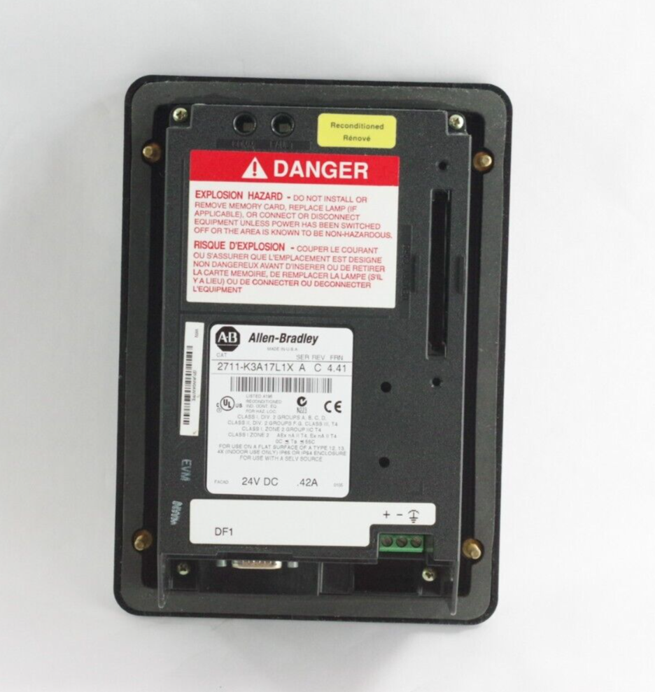 Allen Bradley 2711-K3A17L1 Ser A Rev C / 2711-K3A17L1X Operator Interface Keypad
