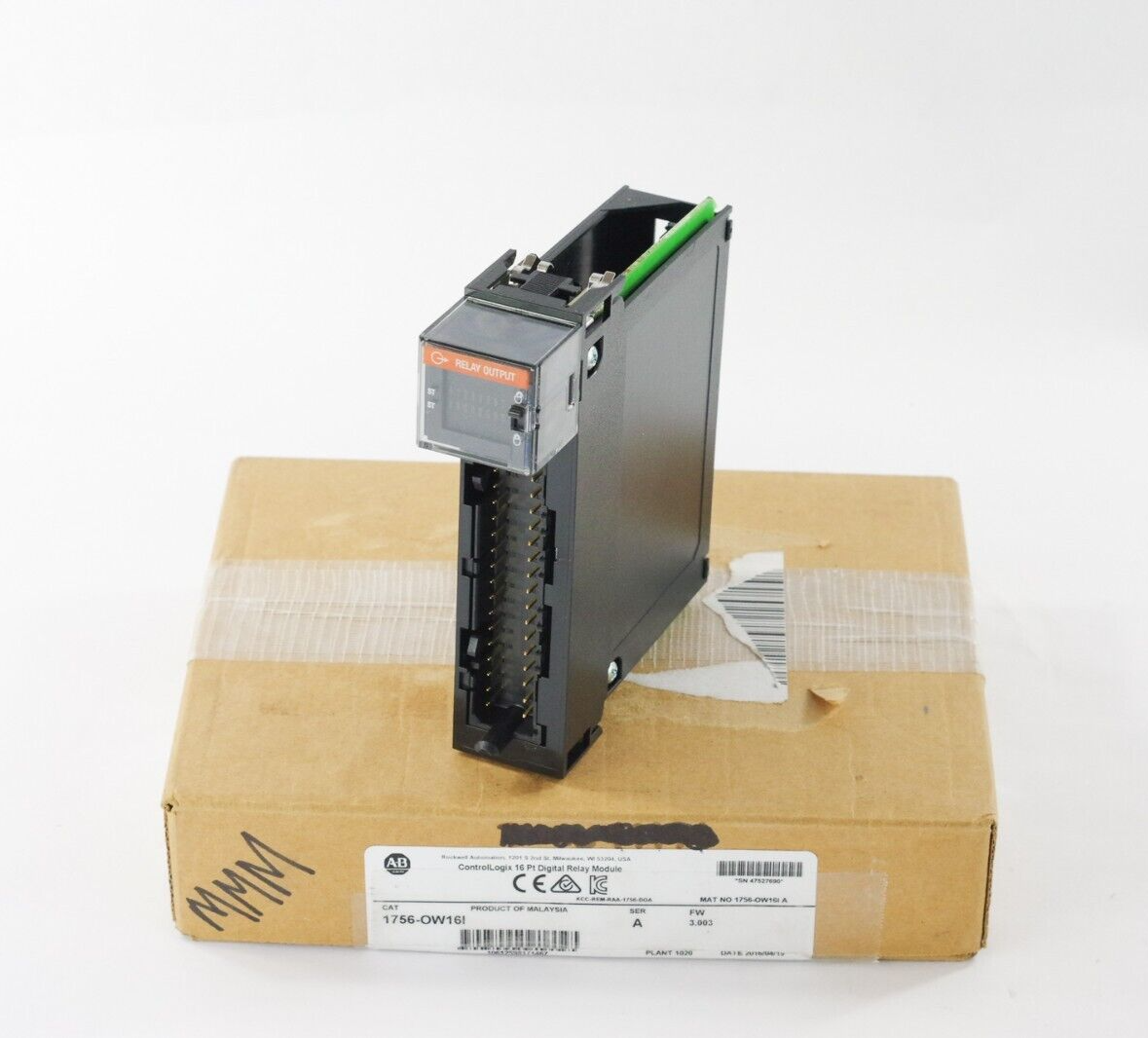 Allen-Bradley 1756-OW16I Ser A Controllogix 16pt Digital Relay Module Fw 3.003