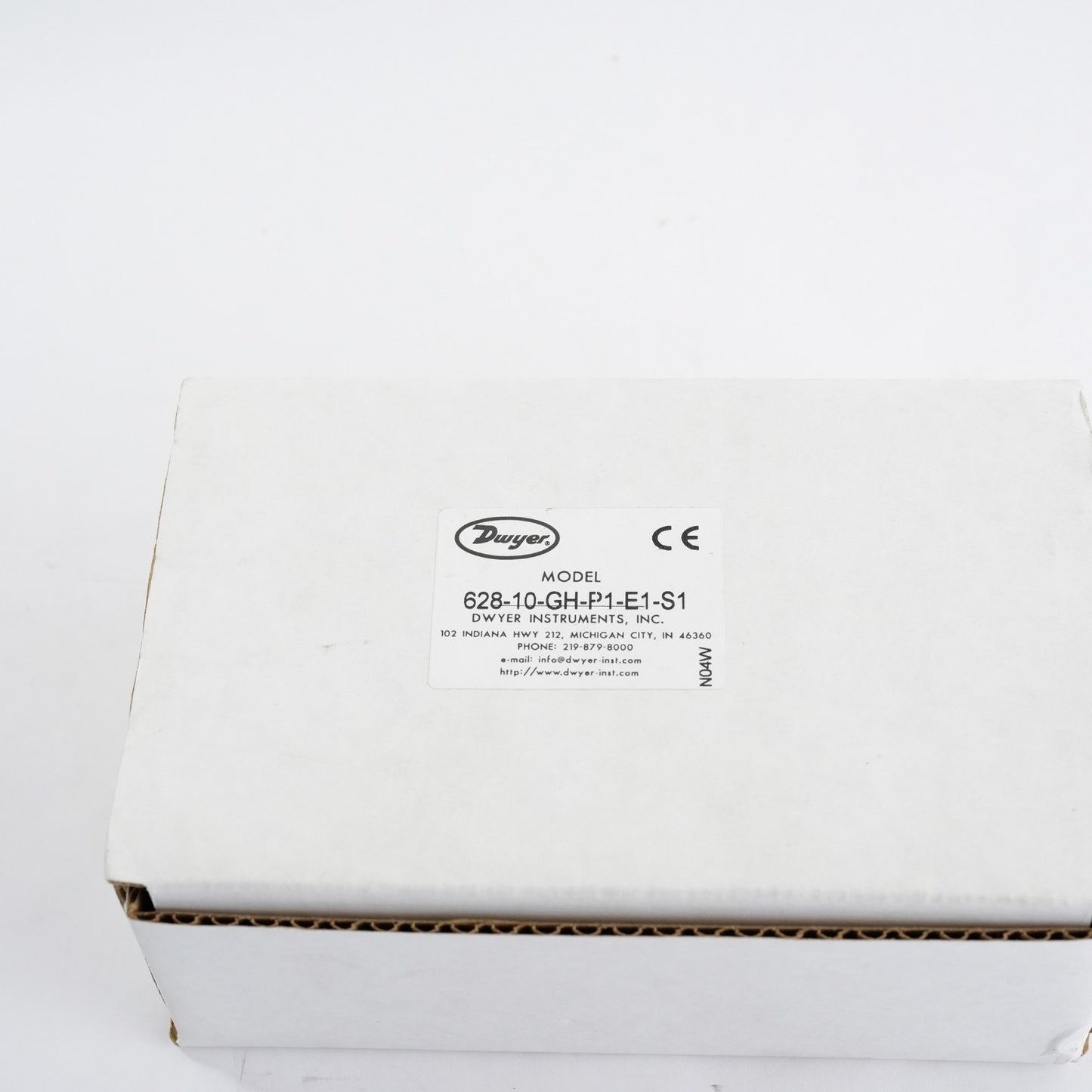 Dwyer 628-10-GH-P1-E1-S1 / 62810GHP1E1S1 Pressure Sensor, Transmitter, Gauge, 0