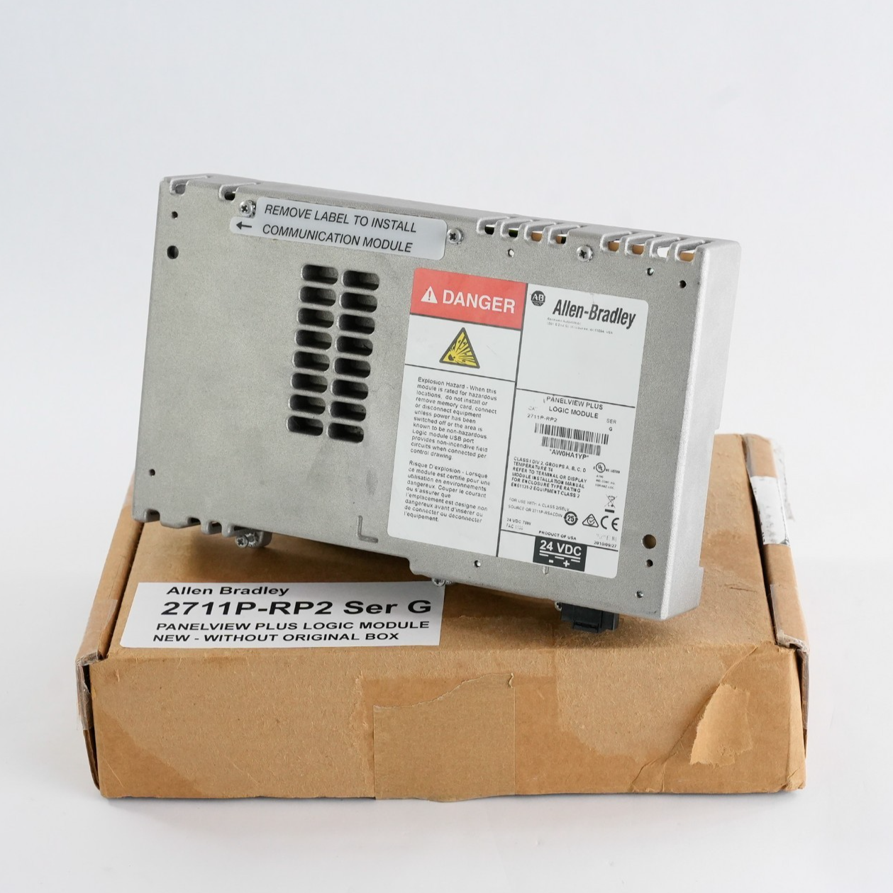 Allen Bradley 2711P-RP2 /G PanelView 128MB Logic Module - Without Original Box