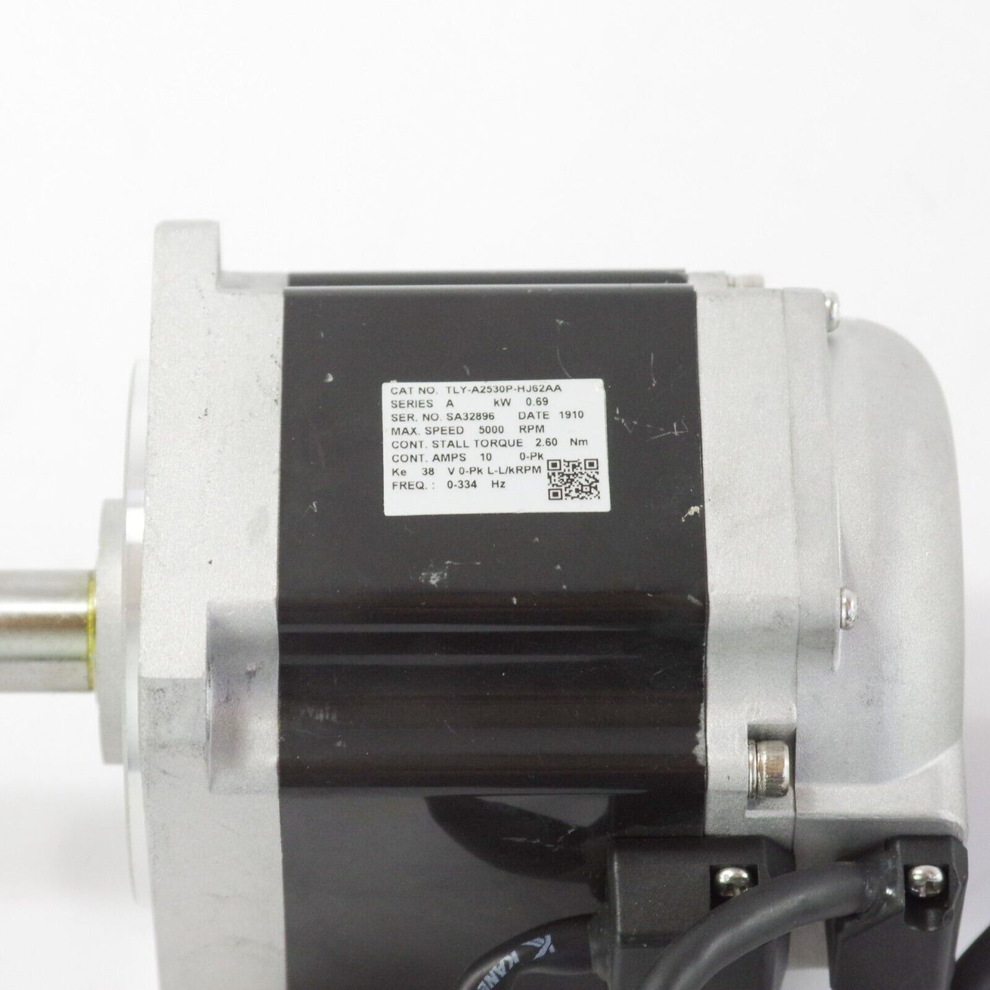 Allen Bradley TLY-A2530P-HJ62AA TL-Series TLY AC Rotary Servo Motor