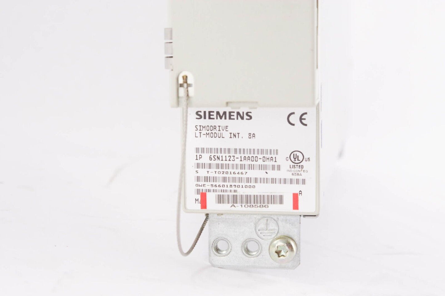 Siemens 6SN1123-1AA00-0HA1 / 6SN11231AA000HA1 Simodrive LT-MODUL INT. 8A