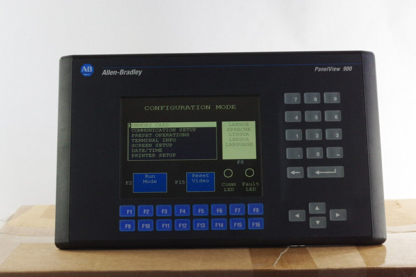 Allen Bradley 2711-K9C3 Ser C Rev D FRN 4.20 Panelview 900 - Restored