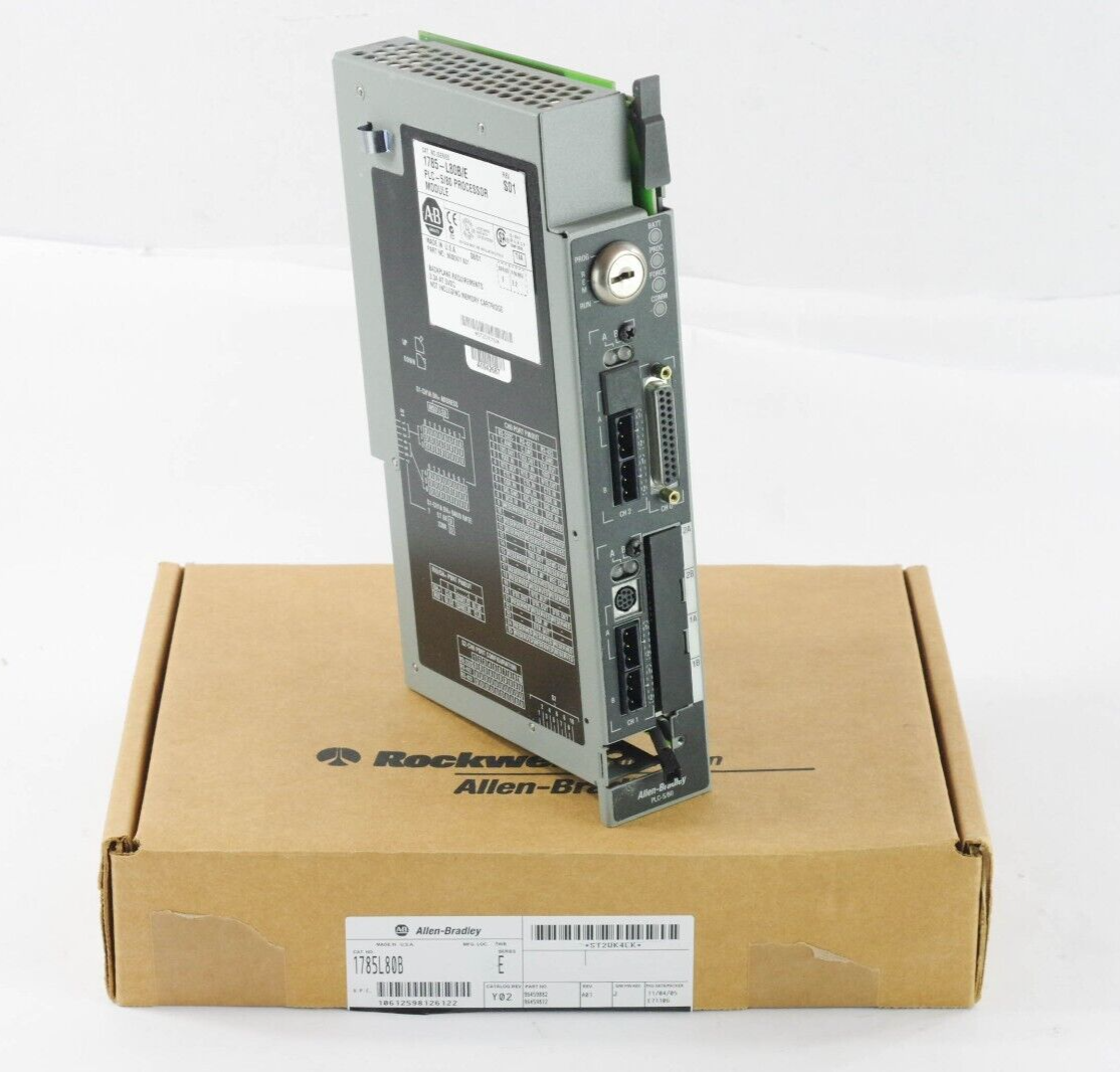 Allen Bradley 1785-L80B /E PLC 5 Processor Rev S01 - Lightly Used