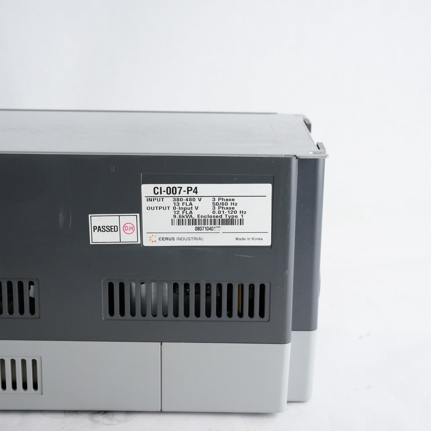 Cerus CI-007-P4 Titan Industrial P Series 480V 3-Phase AC Drive