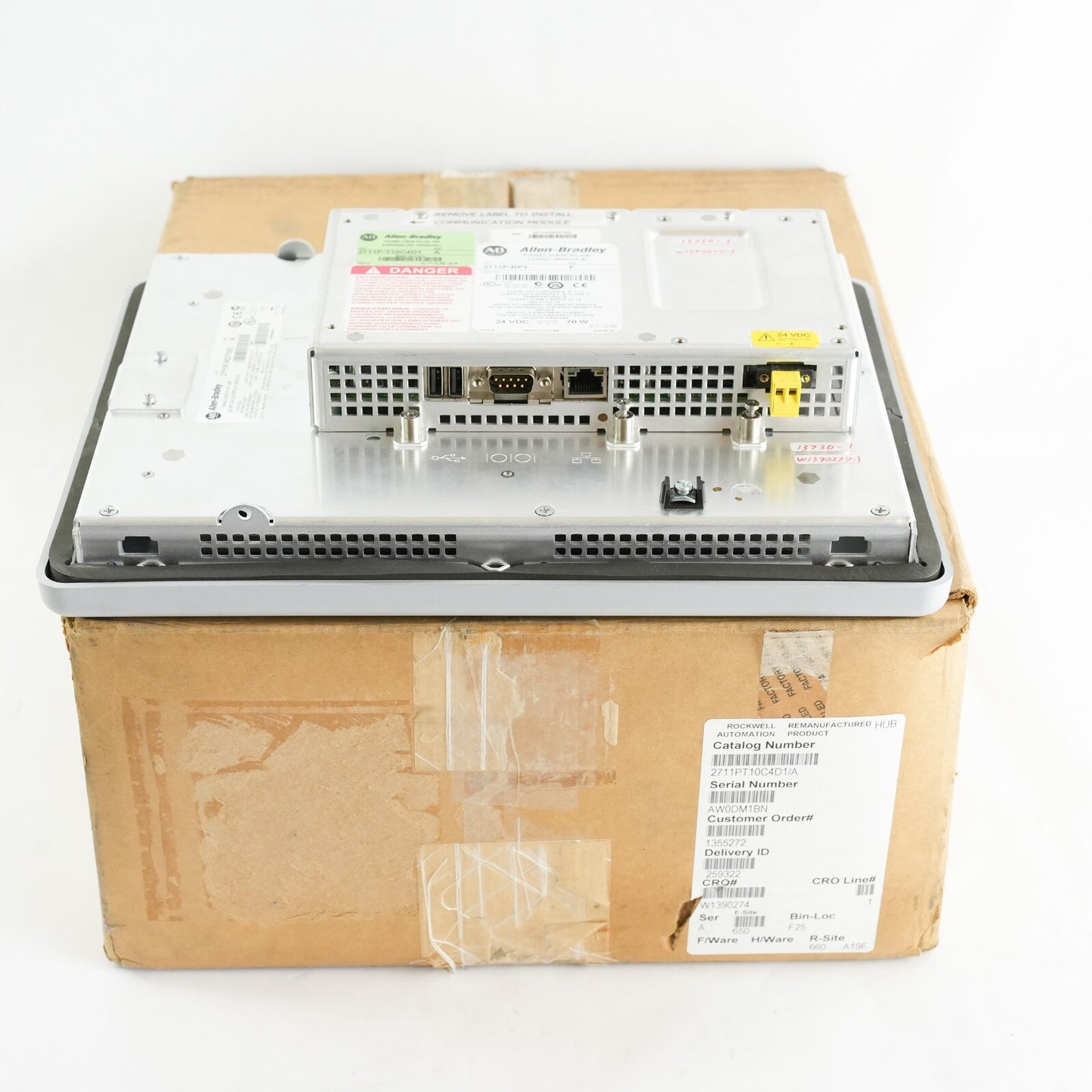 Allen Bradley 2711P-T10C4D1 /A PanelView Plus 1000 2711p-RP1 /F 2711P-RDT10C A