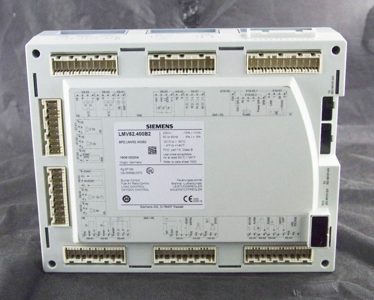Siemens LMV52.400B2 / LMV52400B2 Burner Management System Fuel Air Ratio Control