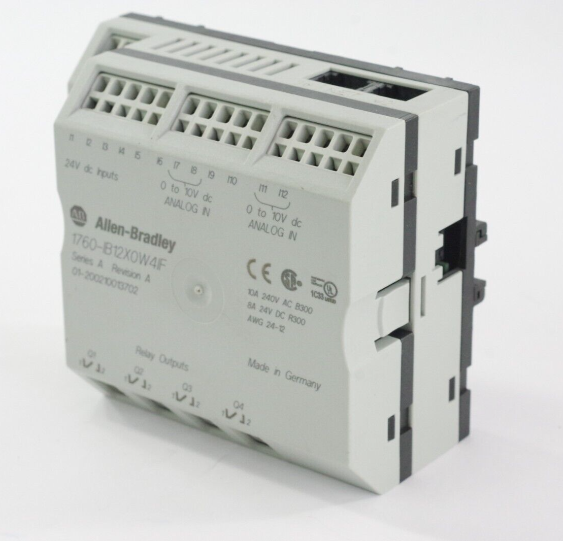 Allen Bradley 1760-IB12X0W4IF Ser A Rev A I/O Combination Module 1760-LDF No Box