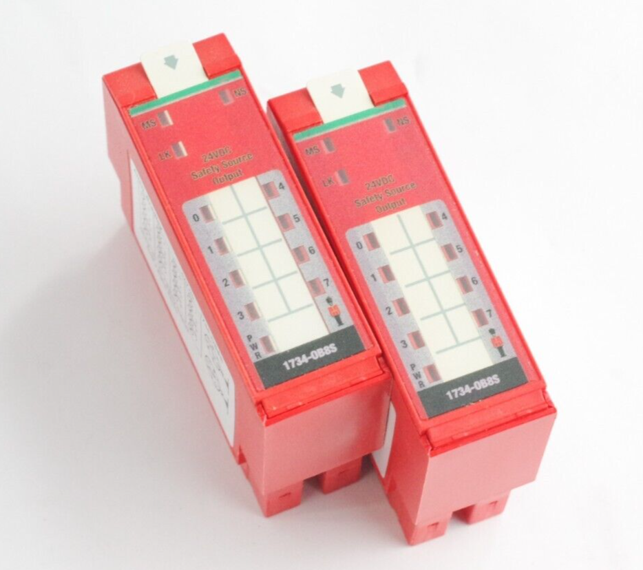 Allen Bradley 1734-OB8S Ser B Point Guard I/O Safety Module PN-193343