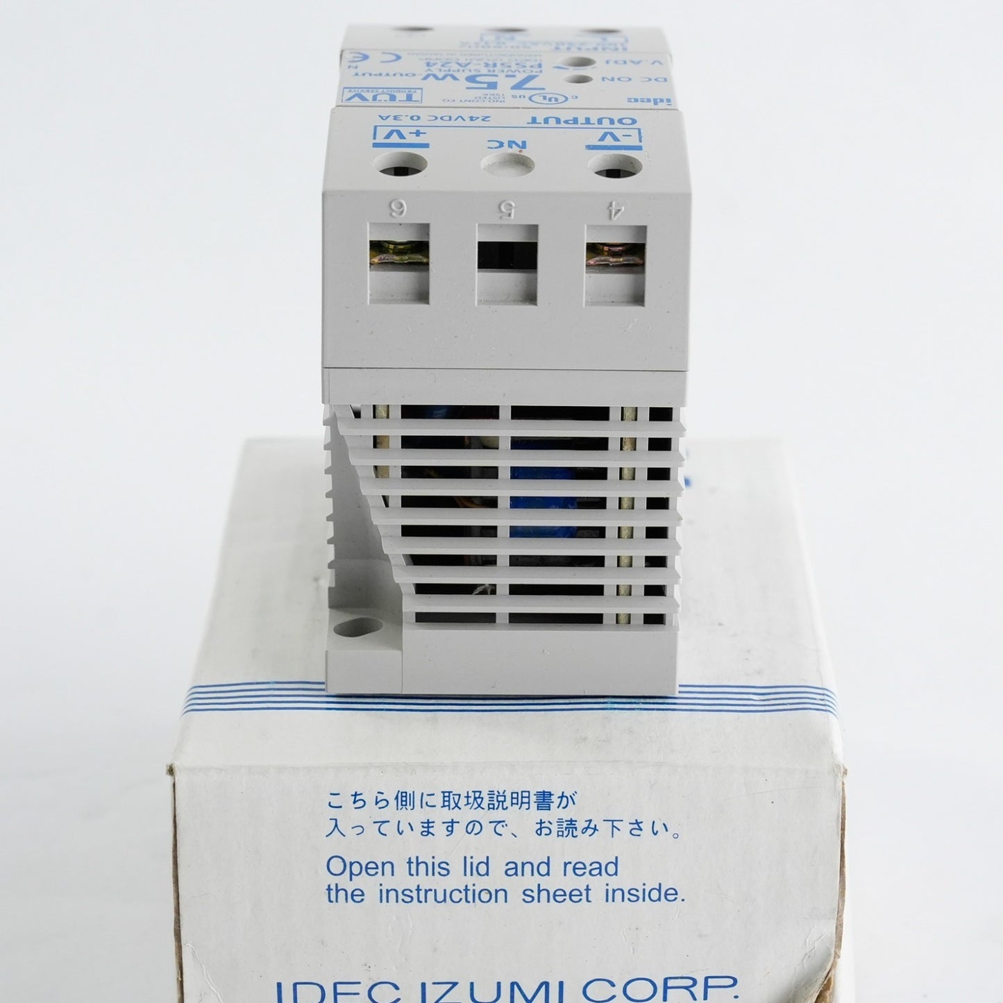 Idec Izumi Corp PS5R-A24 905303C 7.5W Output Power Supply - Open Box