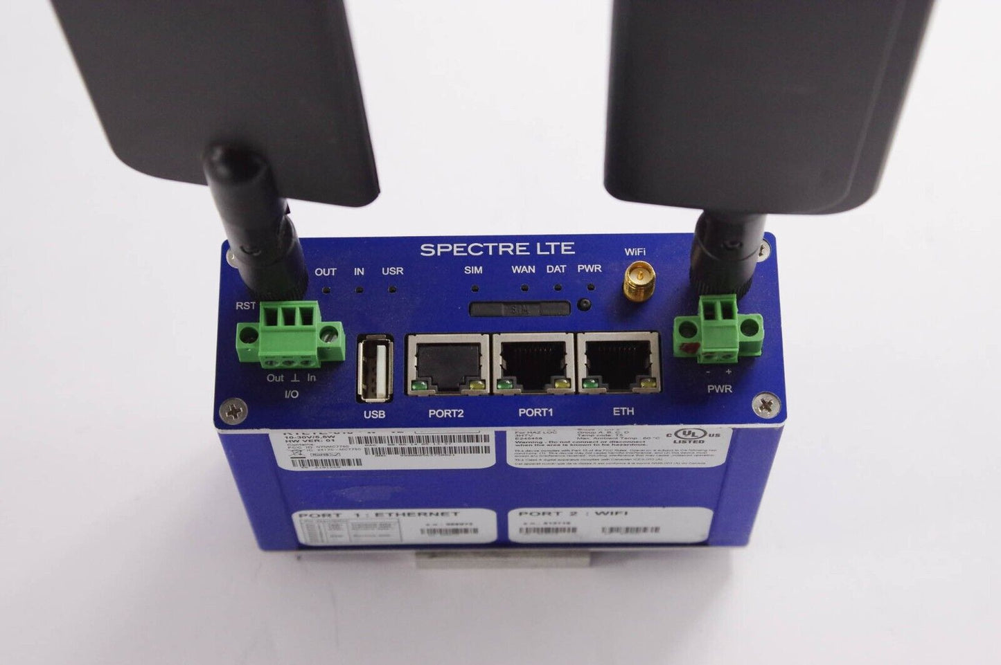 Spectre LTE RTLTE-310-W-VZ RTLTE310WVZ Cellular Router Ethernet and Wifi