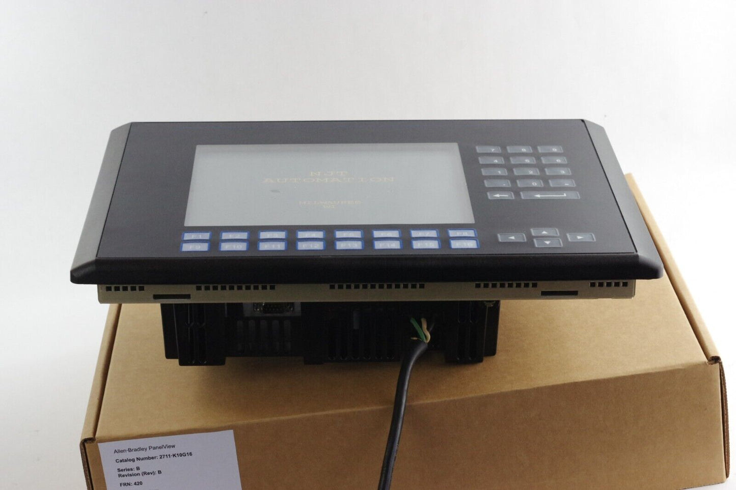 Allen Bradley 2711-K10G16 Ser B Rev B FRN 4.20 Panelview 1000 - Refurbished