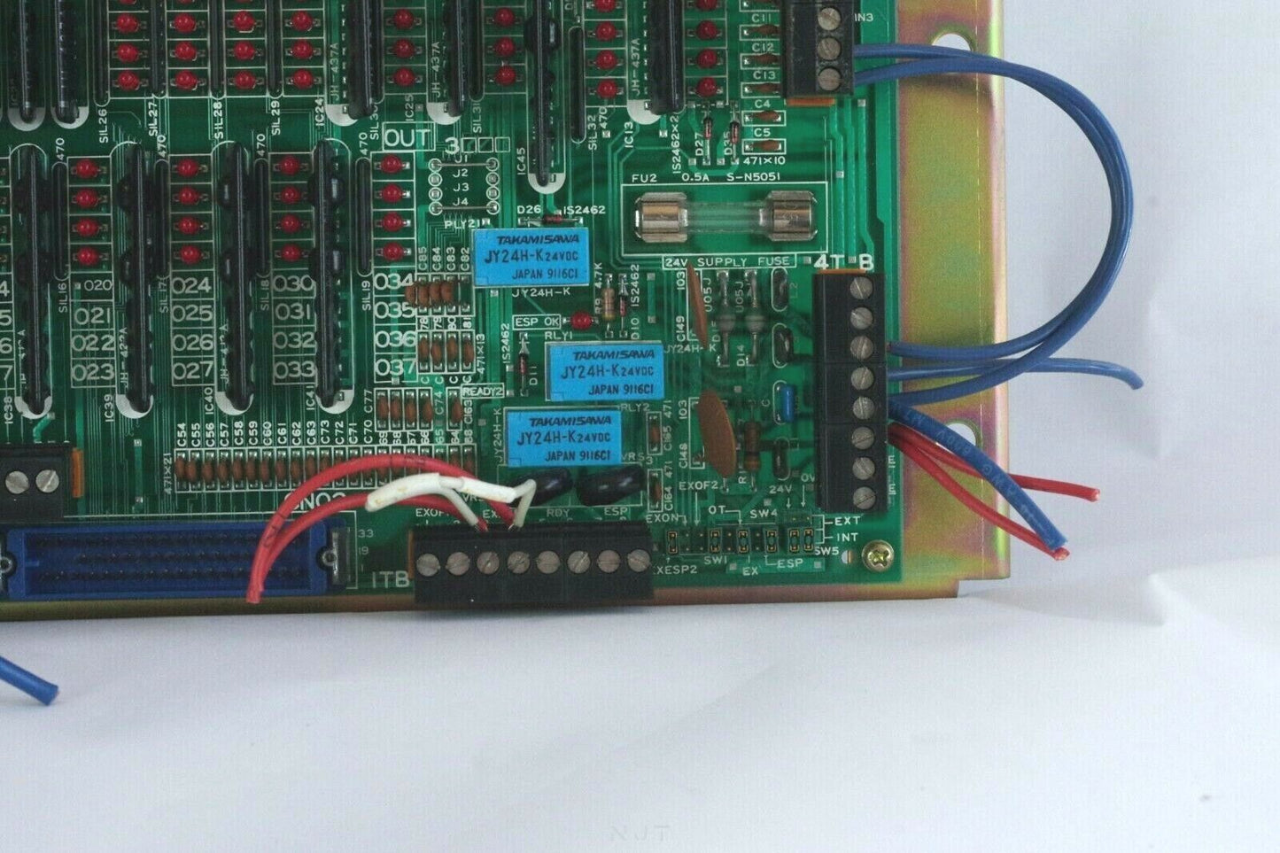 Yaskawa PC Control Board JANCD-IO03E JANCD-1003E, DF8203498-C0 Rev C0
