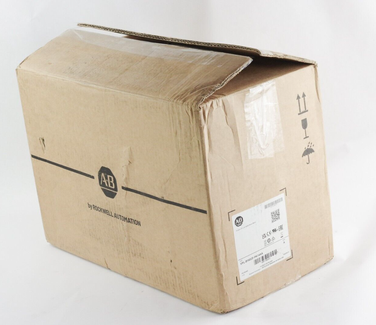 2022 Allen Bradley VPL-B1652F-PK14AA Ser A Servo Motor - Open Box