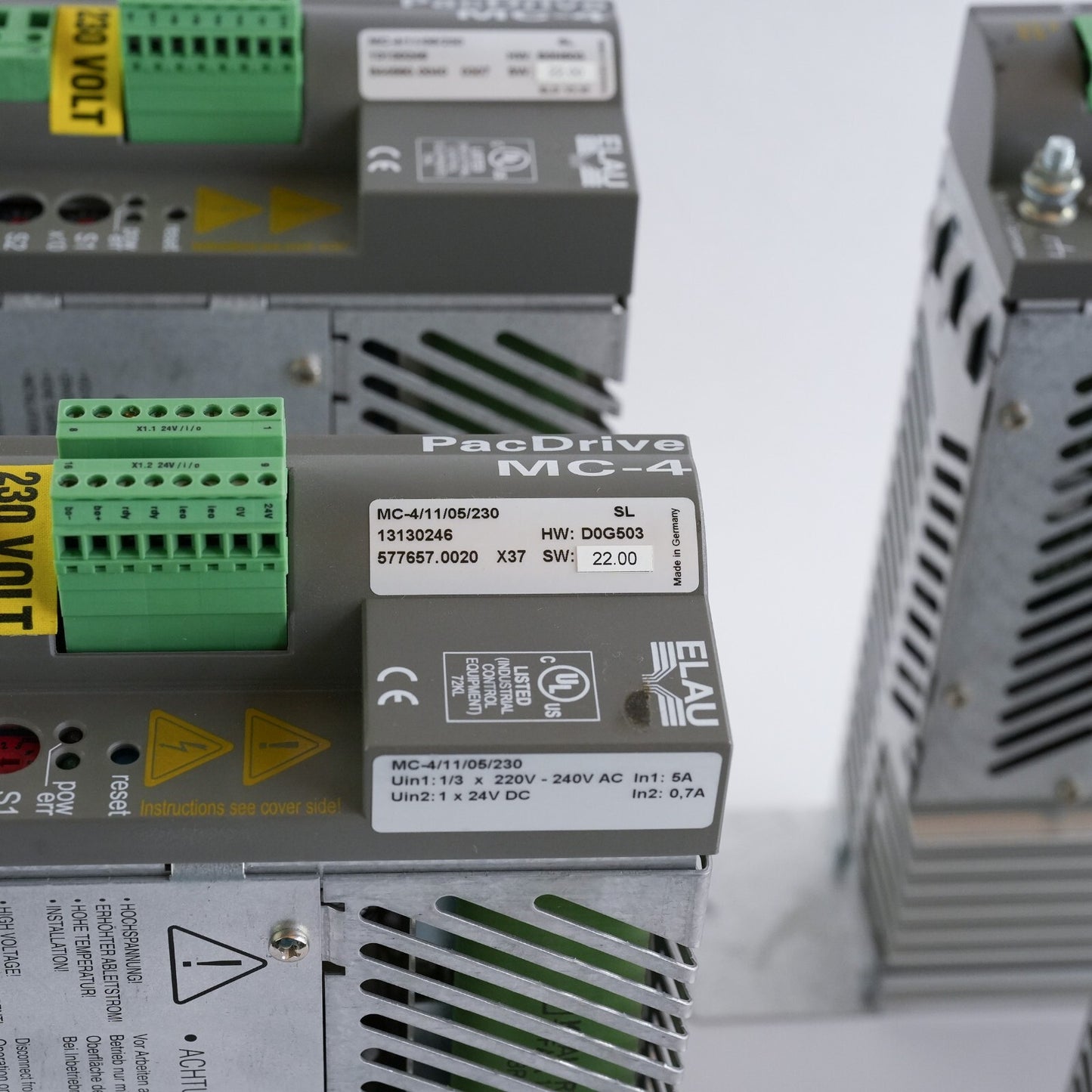 Schneider Electric Elau MC-4/11/05/230 / MC41105230 PacDrive MC4