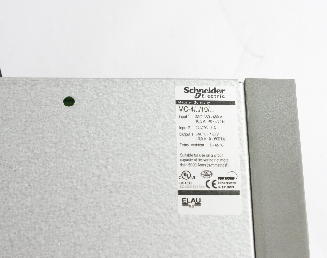 Schneider Electric MC-4/11/10/400 Elau MC-4 PacDrive Servo Drive