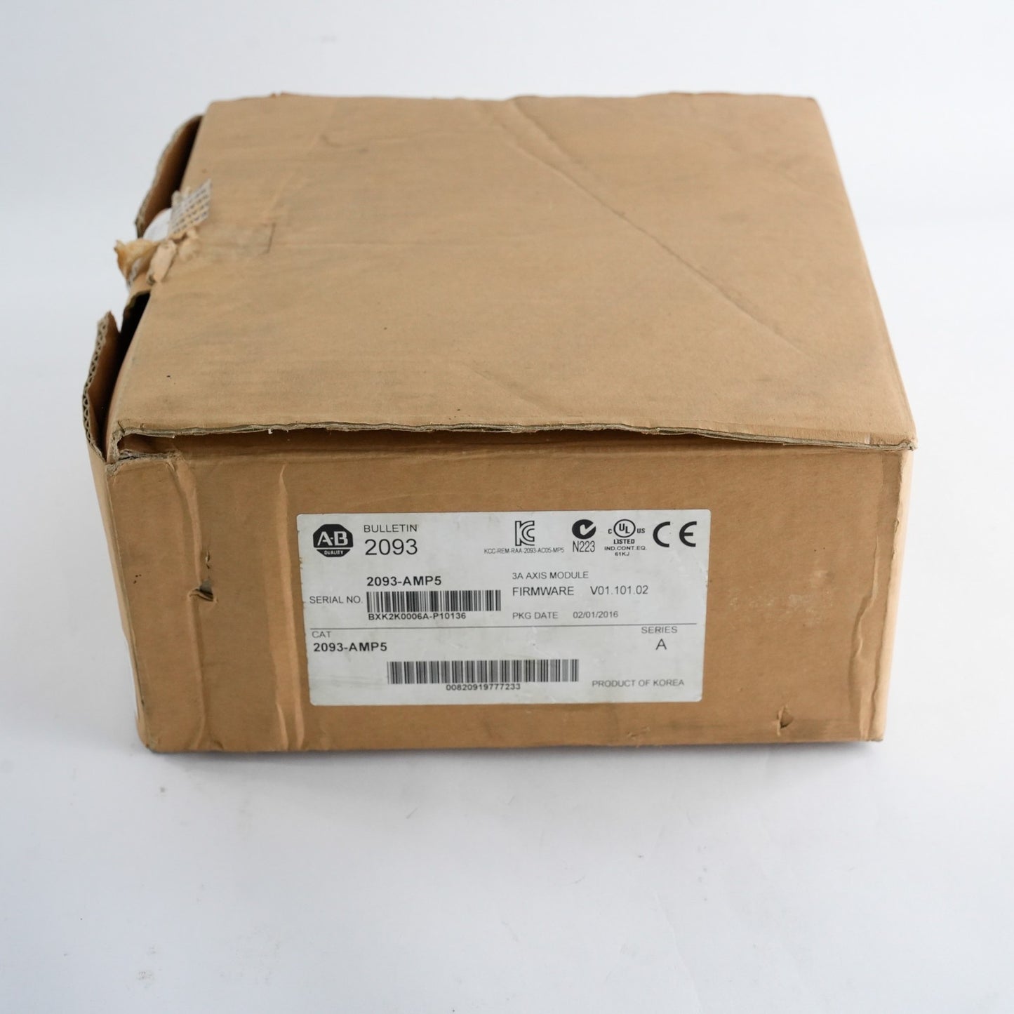 Allen Bradley 2093-AMP5 /A Axis Module Kinetix 2000 2093AMP5 - Open Box Surplus