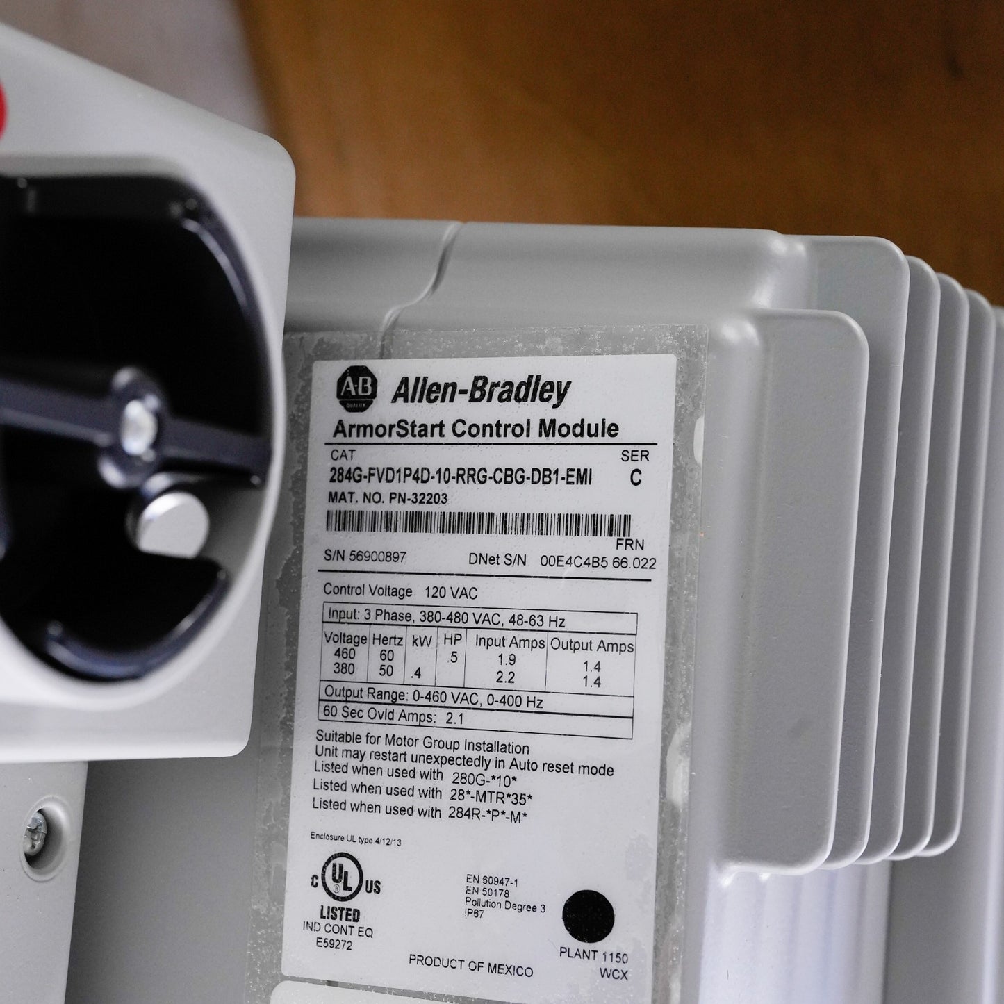 Allen Bradley 284G-FVD1P4D-10-RRG-CBG-DB1-EMI /C Module + 280G-FN-10-RG Open Box