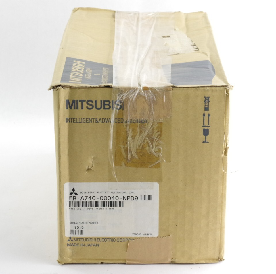 MITSUBISHI FR-A740-00040-NPD9 FR-700 Series Inverter AC Drive - Sealed Surplus
