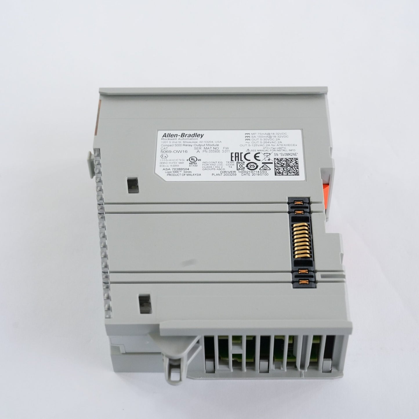 Allen Bradley 5069-OW16 /A CompactLogix 16-Channel Relay Output Module