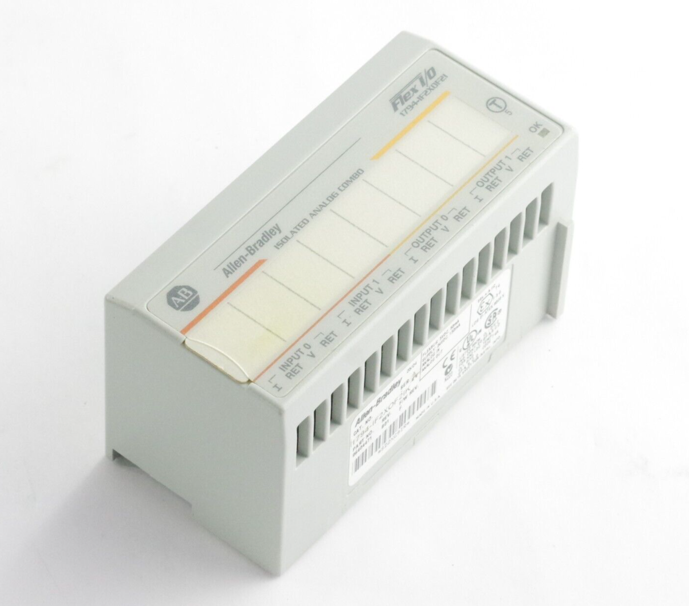 Allen Bradley 1794-IF2XOF2I Ser A Flex I/O 2-In/2-Out Module / 1794-IF2XOF2IK