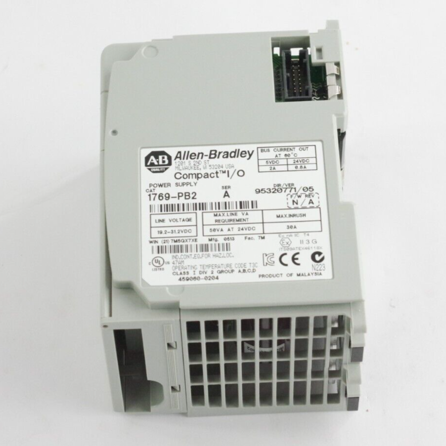 Allen Bradley 1769-PB2 Ser A DIR/VER 95320771/05 Compact I/O Power Supply