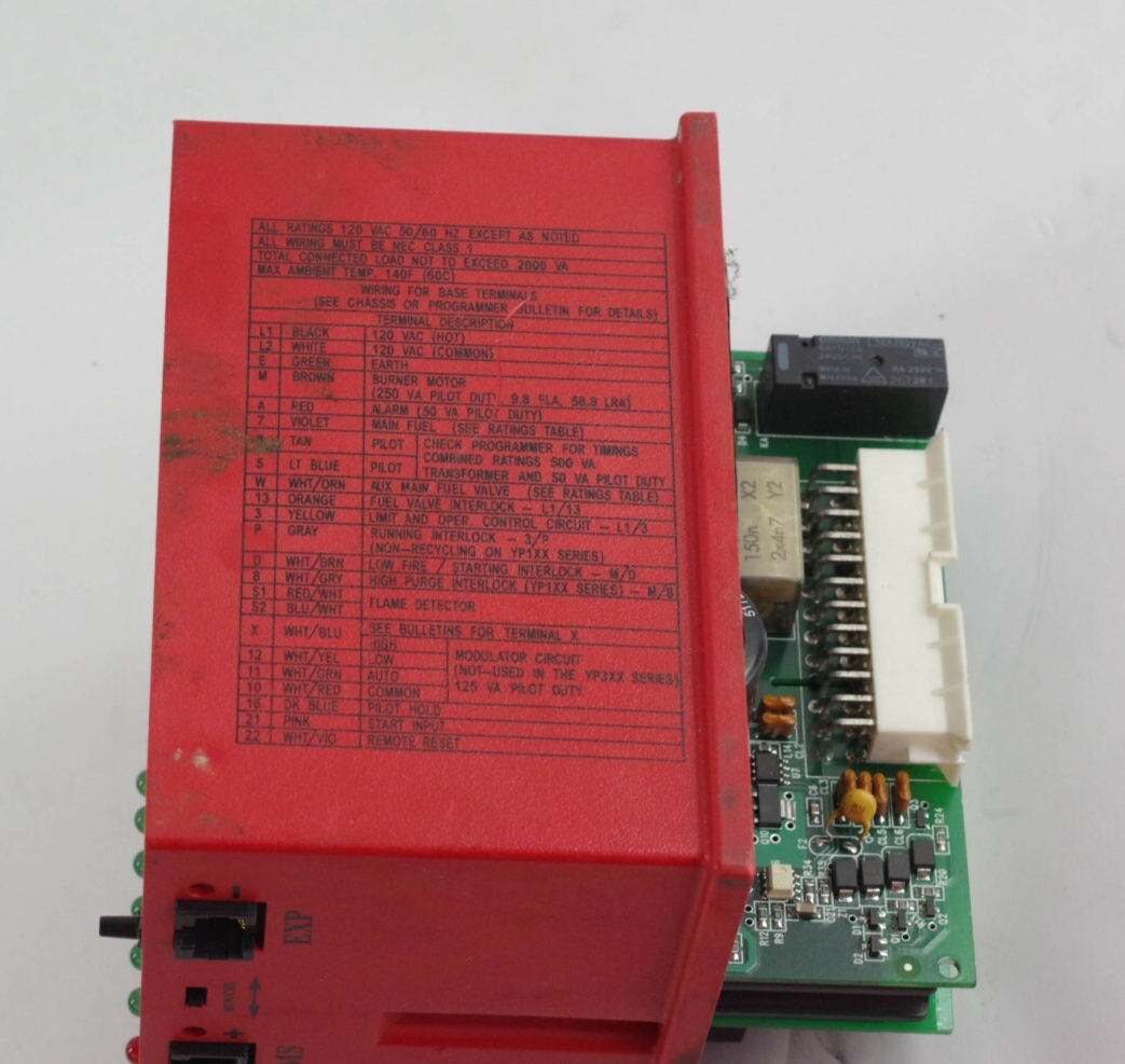 Fireye UV Self-Check Burner Control System YB110UVSC YB110IR - 3x For Parts