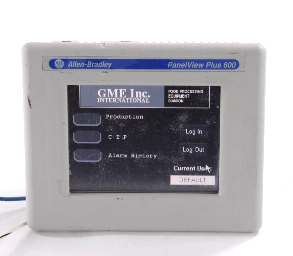 2014 Allen Bradley 2711PC-T6M20D8 Ser A PanelView Plus 600