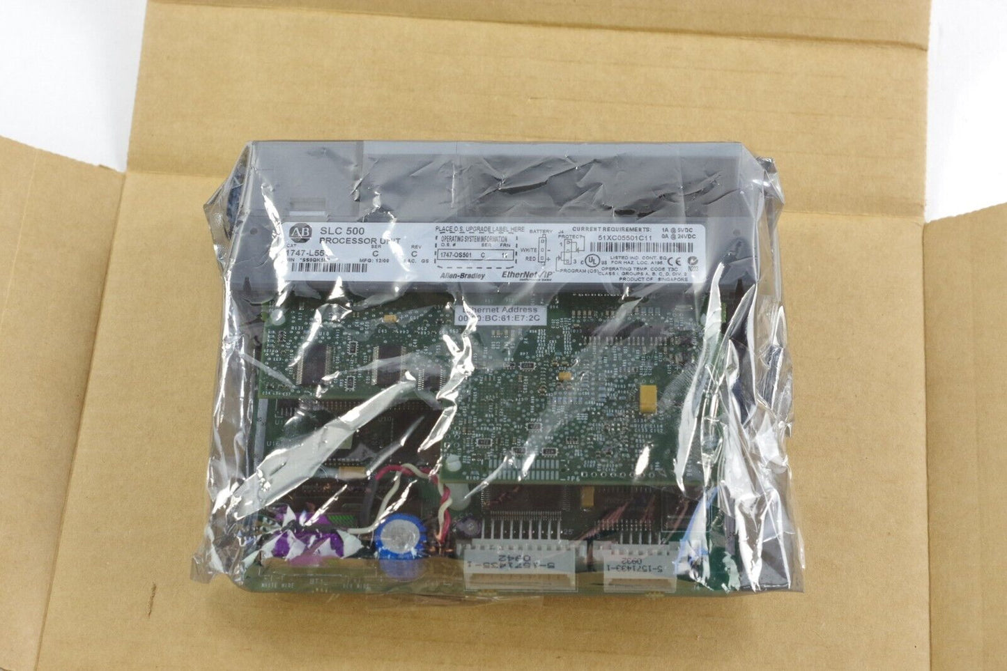 Allen Bradley 1747-L551 SER C Rev C SLC500 Processor Unit (Genuine AB) - Refurb
