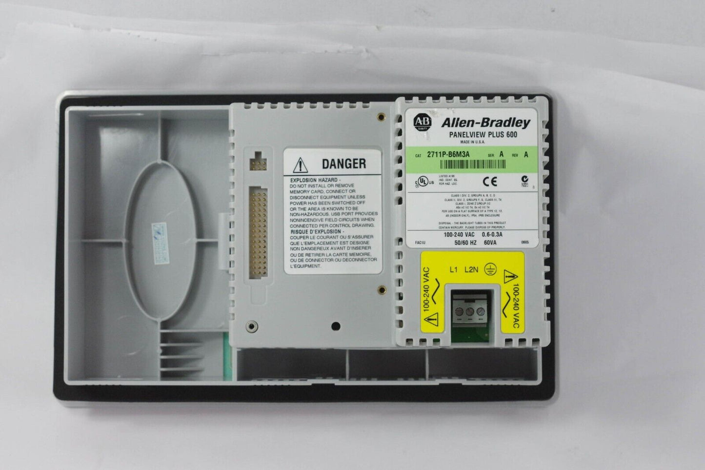 Allen Bradley 2711P-B6M3A /A Panelview Plus 600 Refurbished