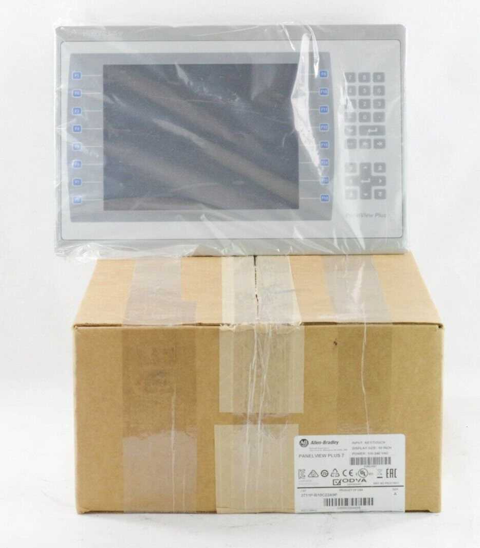 2020 Allen Bradley 2711P-B10C22A9P Ser A PANELVIEW PLUS 7 10" - Open Box