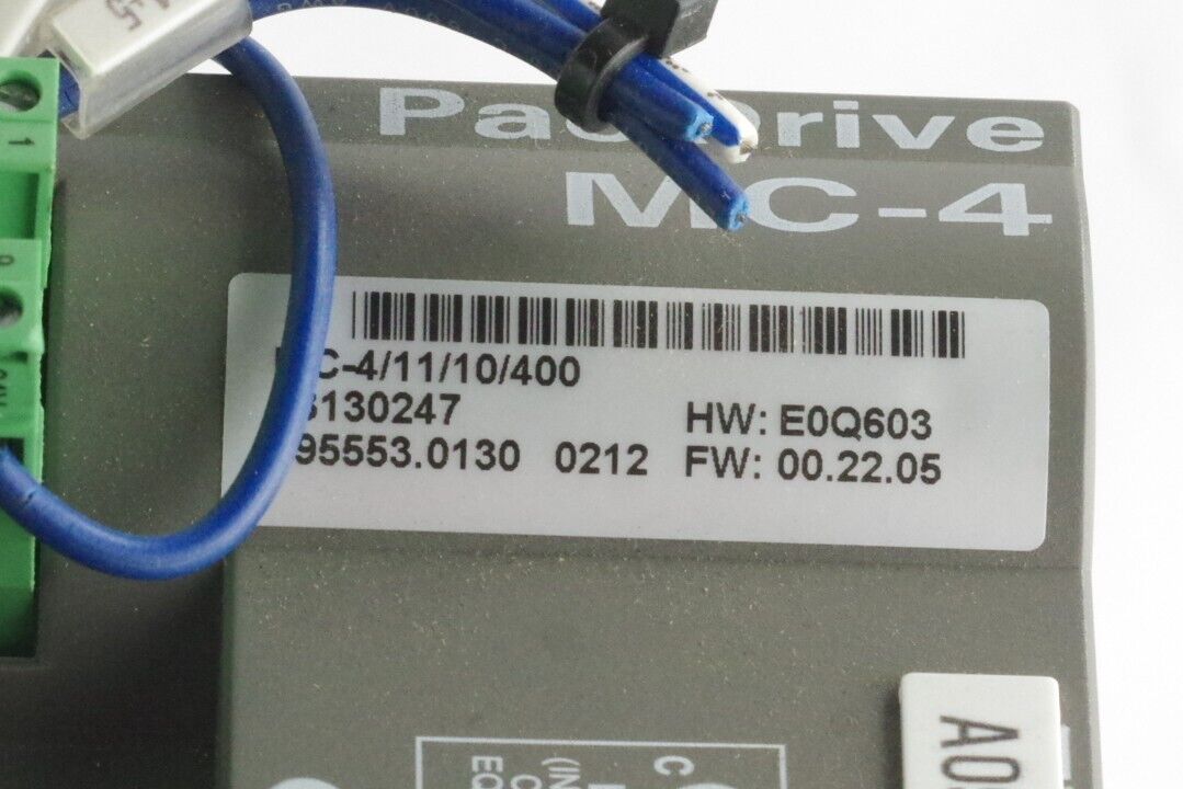 Schneider Electric MC-4/11/10/400 Elau MC4 PacDrive SW 00.22.05 Servo Drive