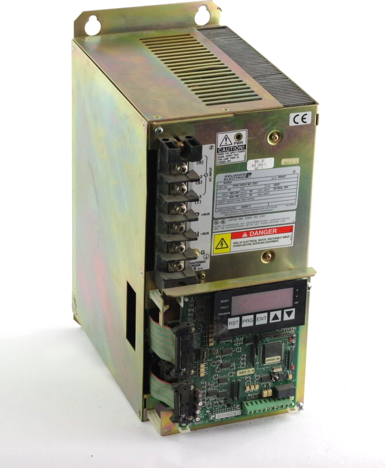 Reliance Electric SS4000 / SS4437 REV 0.3 Bidirectional Power Exchange Untested