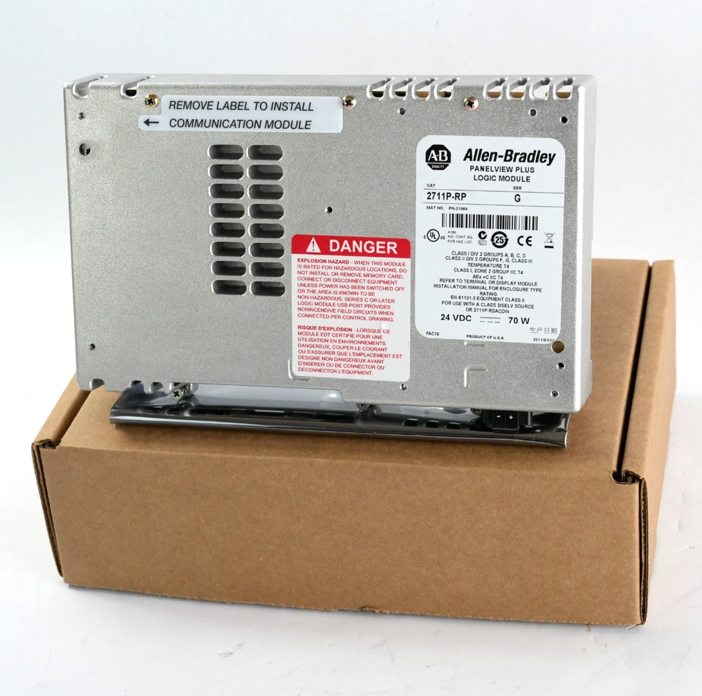 Allen Bradley 2711-RP1 /G Series G Panelview Plus Logic Module - Refurbished