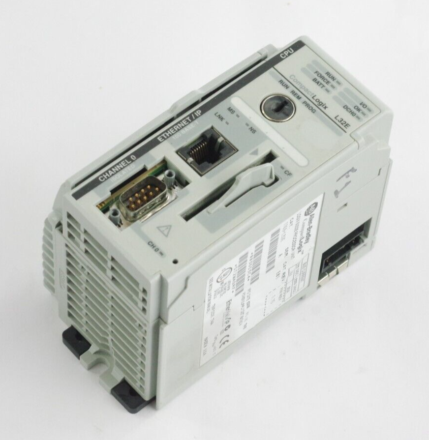 Allen Bradley 1769-L32E Ser A F/W REV 1.15 CompactLogix 5332E Processor Unit