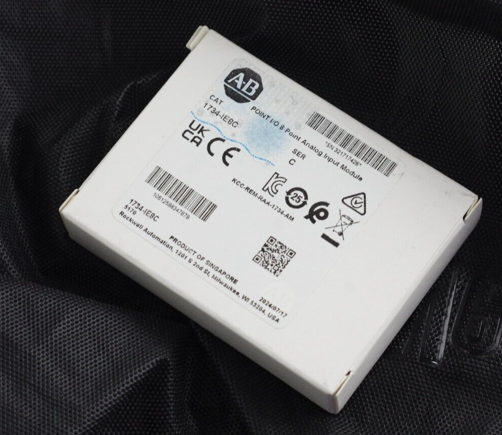 2024 Allen Bradley 1734-IE8C Ser C 8-Point Analog Input Module Sealed Surplus