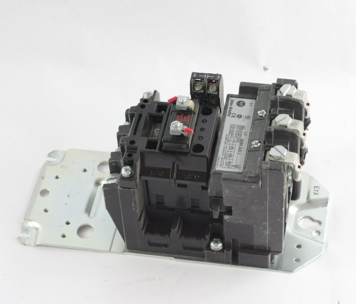 Allen Bradley 509-COD-XXX /B NEMA 3-Pole Non-Reversing Starter cc236 120V Coil