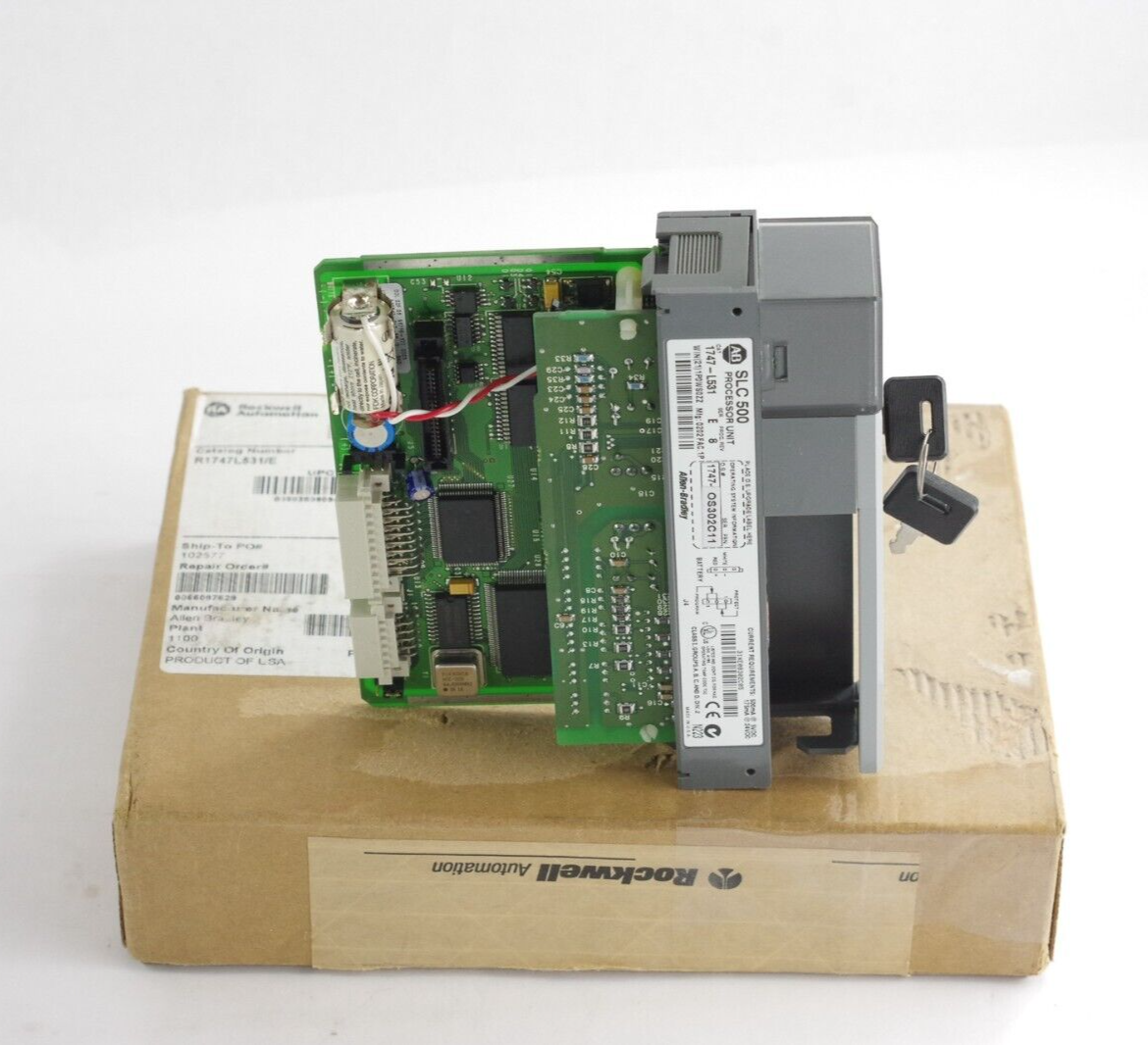 Allen Bradley 1747-L531 /E Processor Module 1747L531 AB Remanufactured (Genuine)