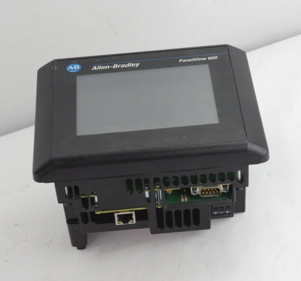 Allen Bradley 2711-T6C20L1 Ser B FRN 4.46 PanelView 600 24VDC Interface Panel