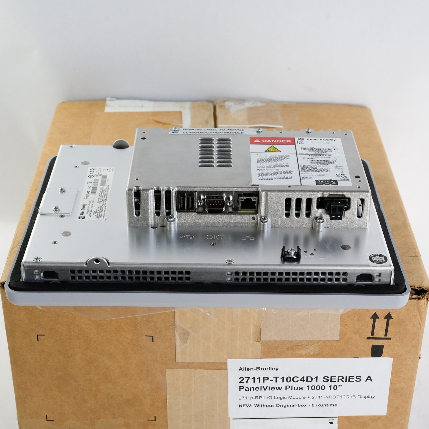 Allen Bradley 2711P-T10C4D1 /A PanelView Plus 1000 + RP1/G Without Original Box