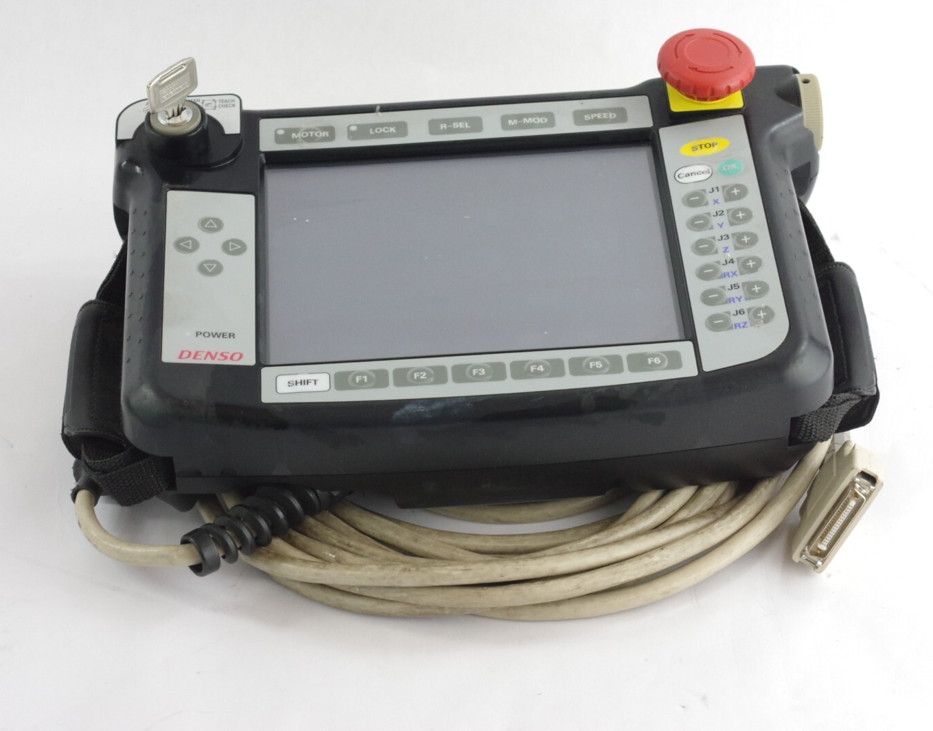 Denso TP-RC7M-1 410100-1580 Robot Teach Pendant Control Panel Operator Interface