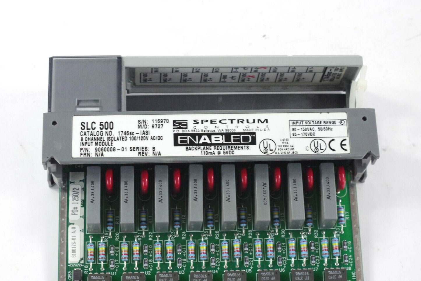 Spectrum Controls 1746sc-IA8I /B SLC 500 Digital Input Module