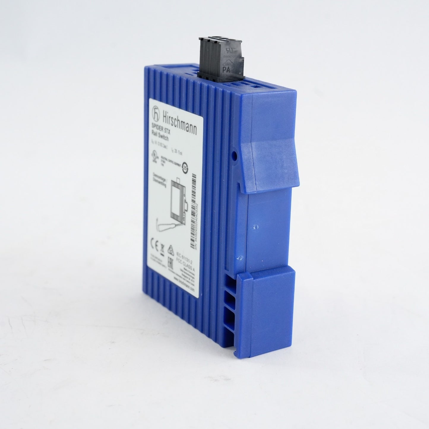 Hirschmann Spider 5TX Ethernet Rail Switch 5 Port 9.6-32 VDC