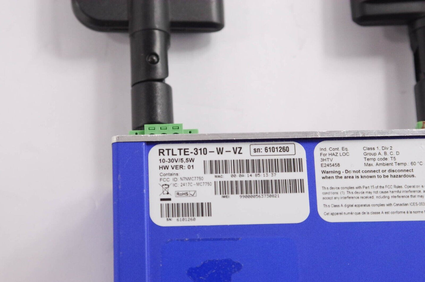 Spectre LTE RTLTE-310-W-VZ RTLTE310WVZ Cellular Router Ethernet and Wifi